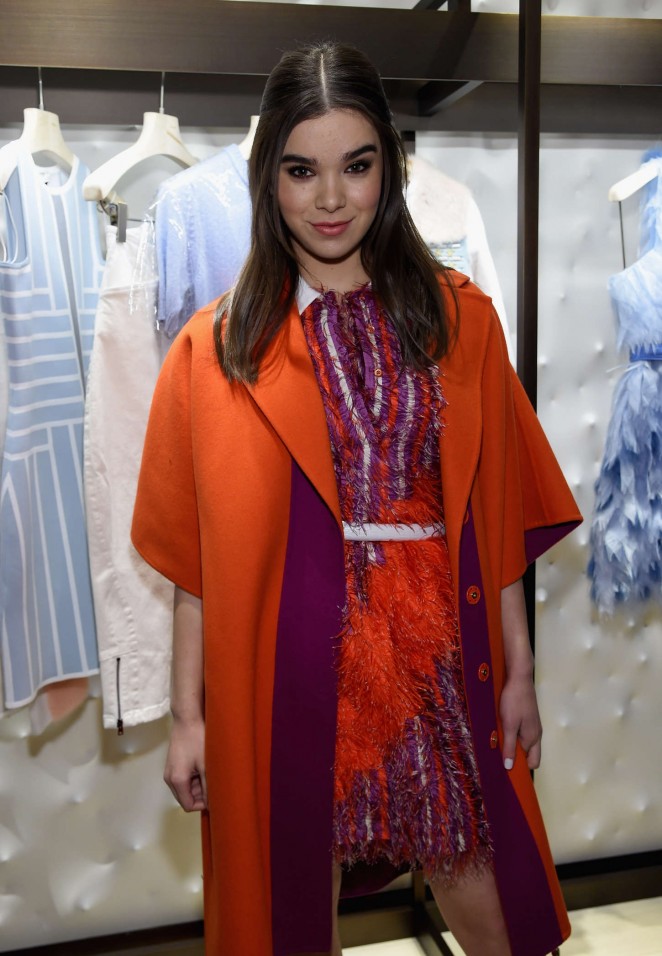 Hailee Steinfeld - Fendi New York Flagship Boutique Inauguration Party in NYC