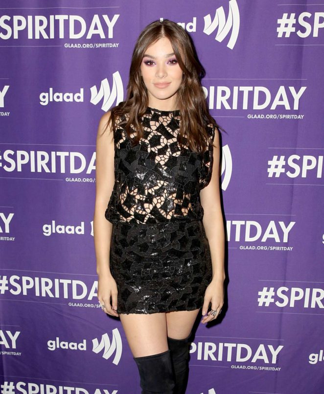 Hailee Steinfeld - Justin Tranter and GLAAD Present 'Believer' Spirit Day Concert in LA
