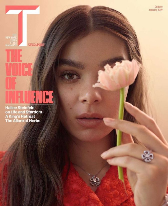 Hailee Steinfeld - The New York Times Style Singapore (January 2019)