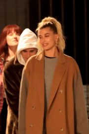 Hailey and Justin Bieber - Attend Wednesday night church service in Beverly Hills