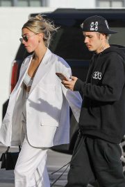 Hailey and Justin Bieber - Head to see the new movie with Bale Lively 'The Rhythm' in Hollywood