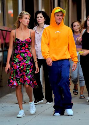 Hailey Baldwin and Justin Bieber - Out and about in New York City