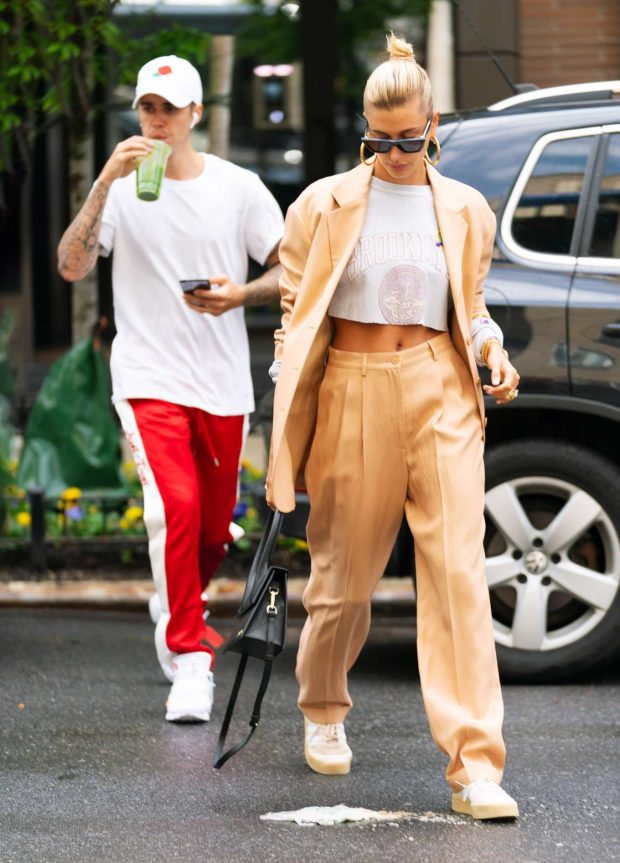 Hailey Baldwin and Justin Bieber - Out and about in NYC