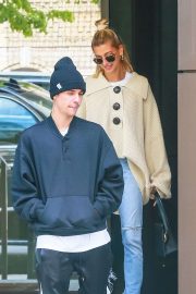 Hailey Baldwin and Justin Bieber - Out in NYC