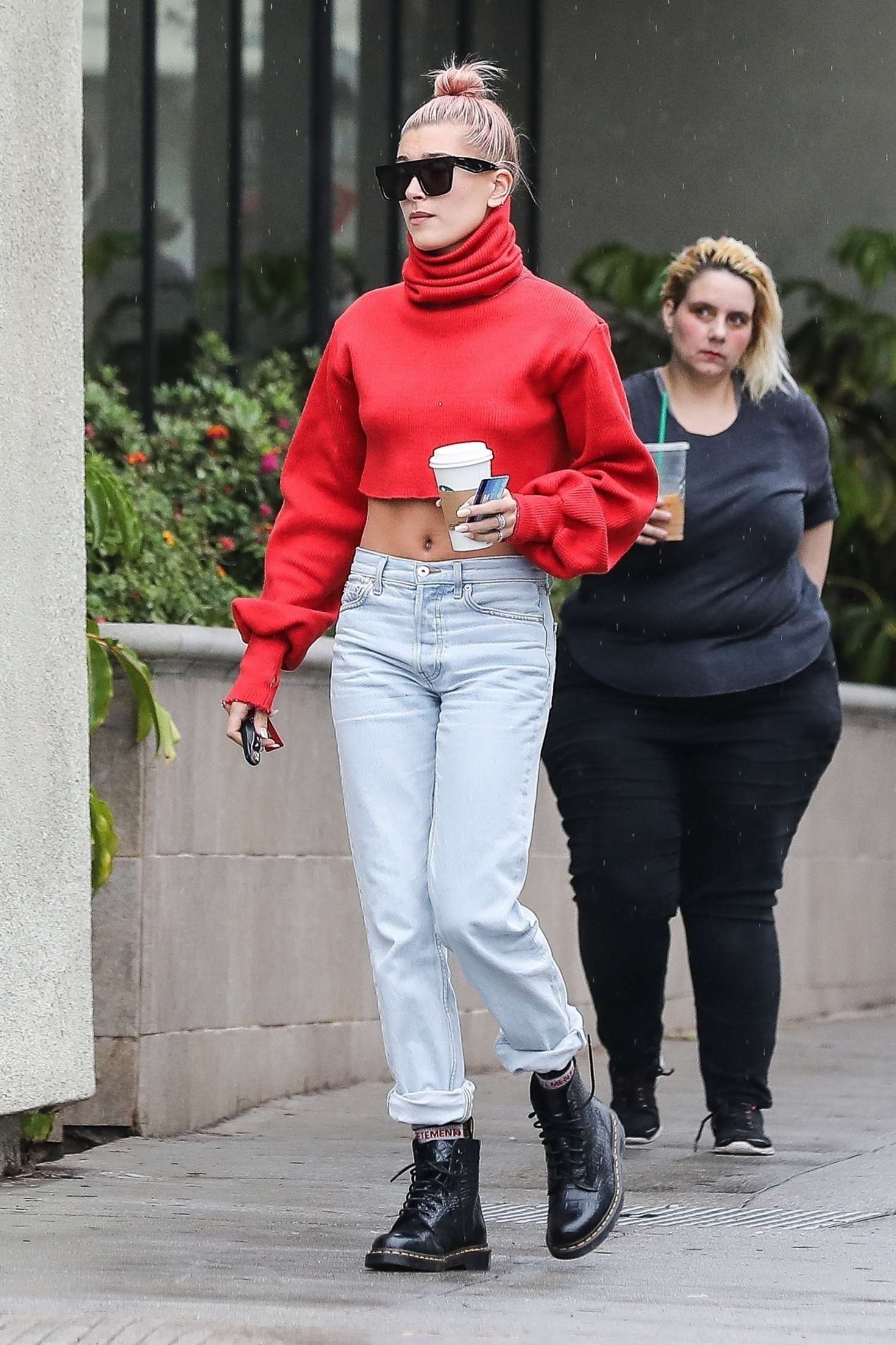 Hailey Baldwin in Jeans out in Los Angeles -05 | GotCeleb