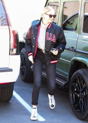 Hailey Baldwin out in West Hollywood