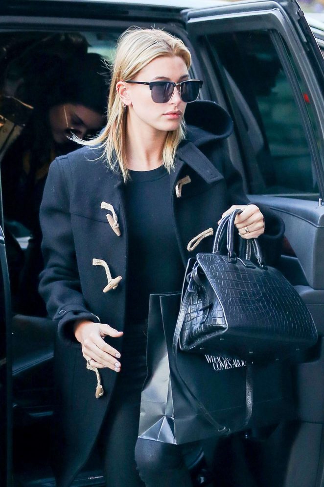 Hailey Baldwin out shopping in New York City