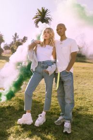 Hailey Bieber and Jaden Smith - Levi's Campaign (Spring 2020 collection)