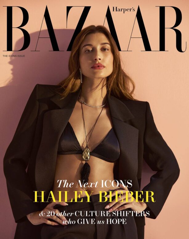 Hailey Bieber - Harper's Bazaar Icons Issue (2022)