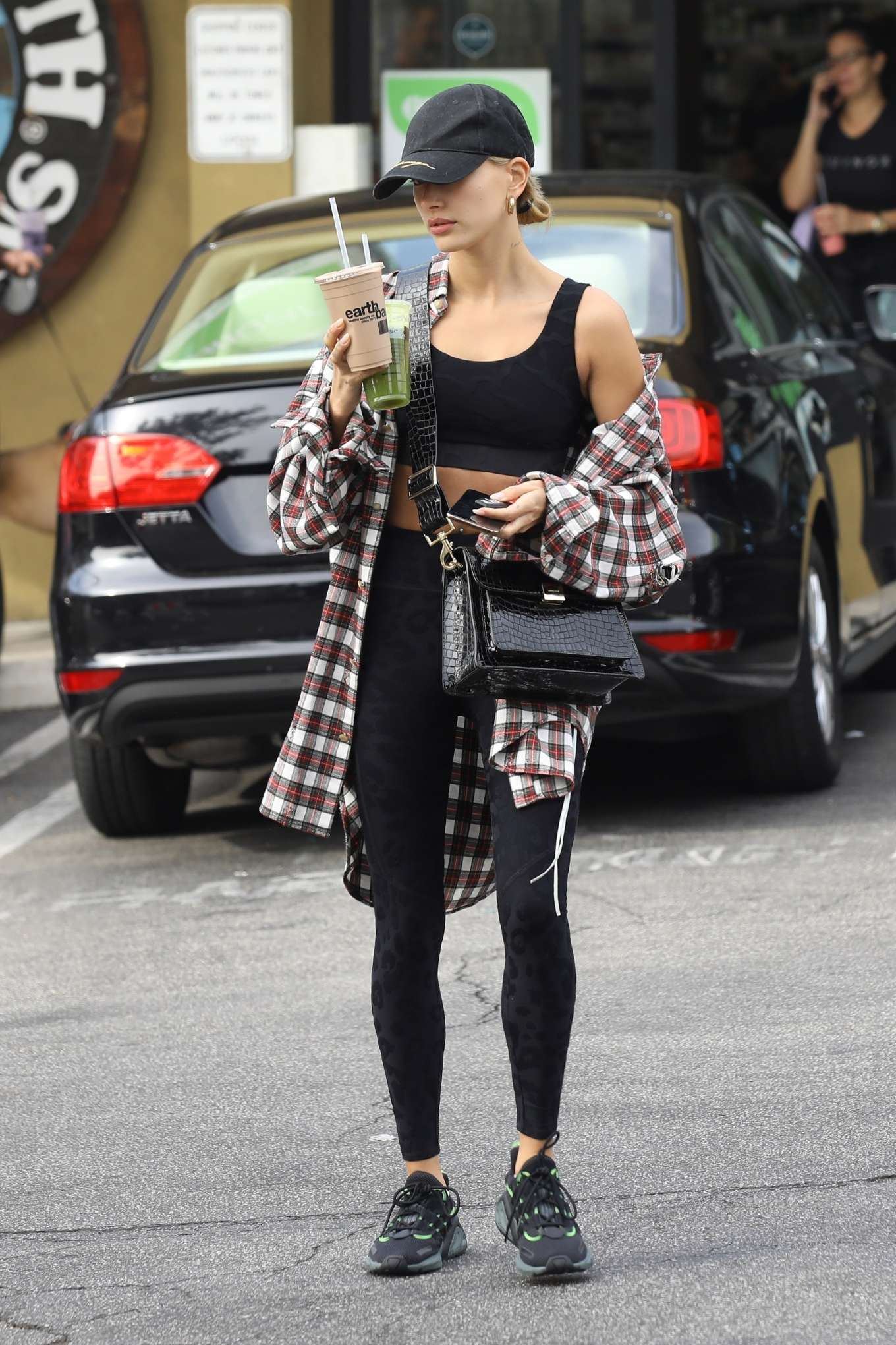 Hailey Bieber - Hitting the gym in West Hollywood