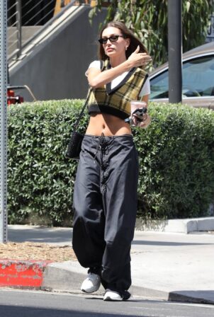 Hailey Bieber - Out for juice at Erewhon in Santa Monica