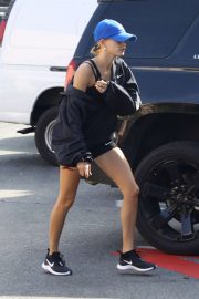 Hailey Bieber - Seen after a workout in West Hollywood