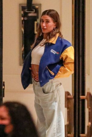 Hailey Bieber - Seen at London Hotel in West Hollywood