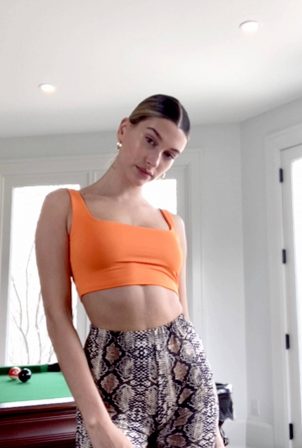Hailey Bieber - Speaks during SHEIN Together Virtual Festival in Los Angeles