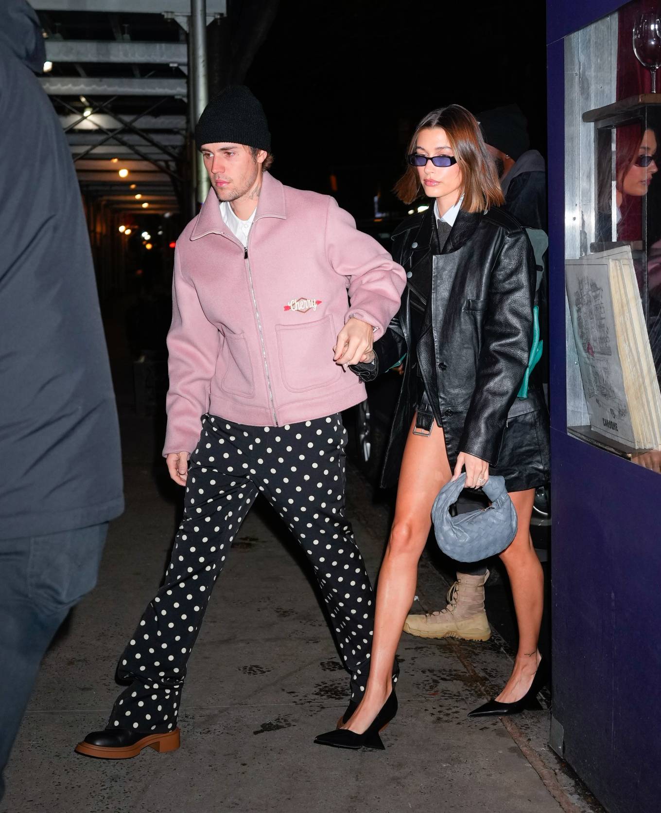 Hailey Bieber 2023 : Hailey Bieber – With Justin Heads out for dinner in New York-08