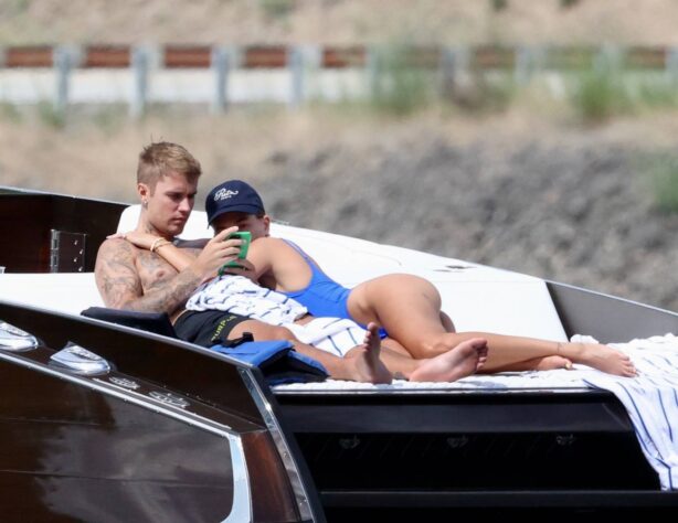 Hailey Bieber - With Justin seen in Coeur d'Alene