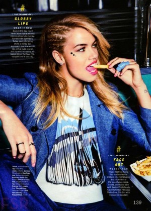 Hailey Clauson - Cosmopolitan US Magazine (April 2015)