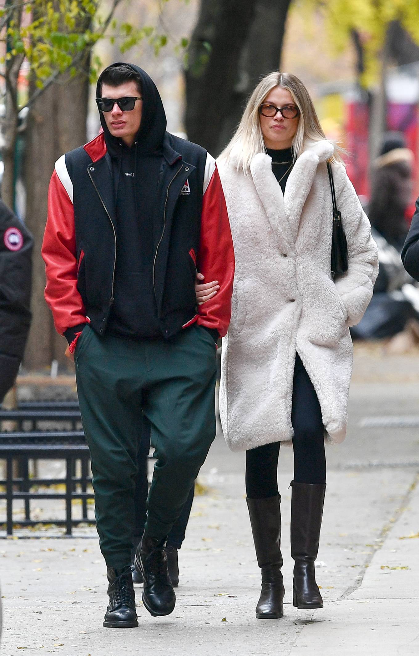 Hailey Clauson - With Jullien Herrera out in New York City