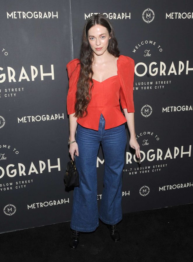 Hailey Gates - Metrograph 2nd Anniversary Party in New York