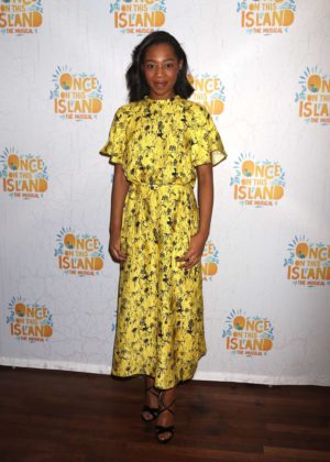 Hailey Kilgore - Broadway Opening Night party for Once On This Island in NY