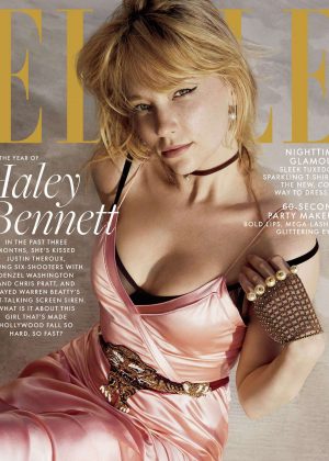 Haley Bennett - Elle US Magazine (December 2016)