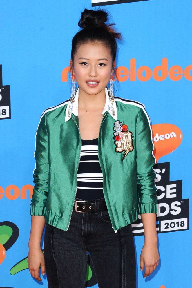 Haley Tju - 2018 Nickelodeon Kids' Choice Awards in Los Angeles