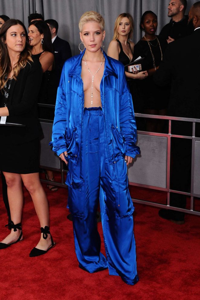 Halsey - 59th GRAMMY Awards in Los Angeles