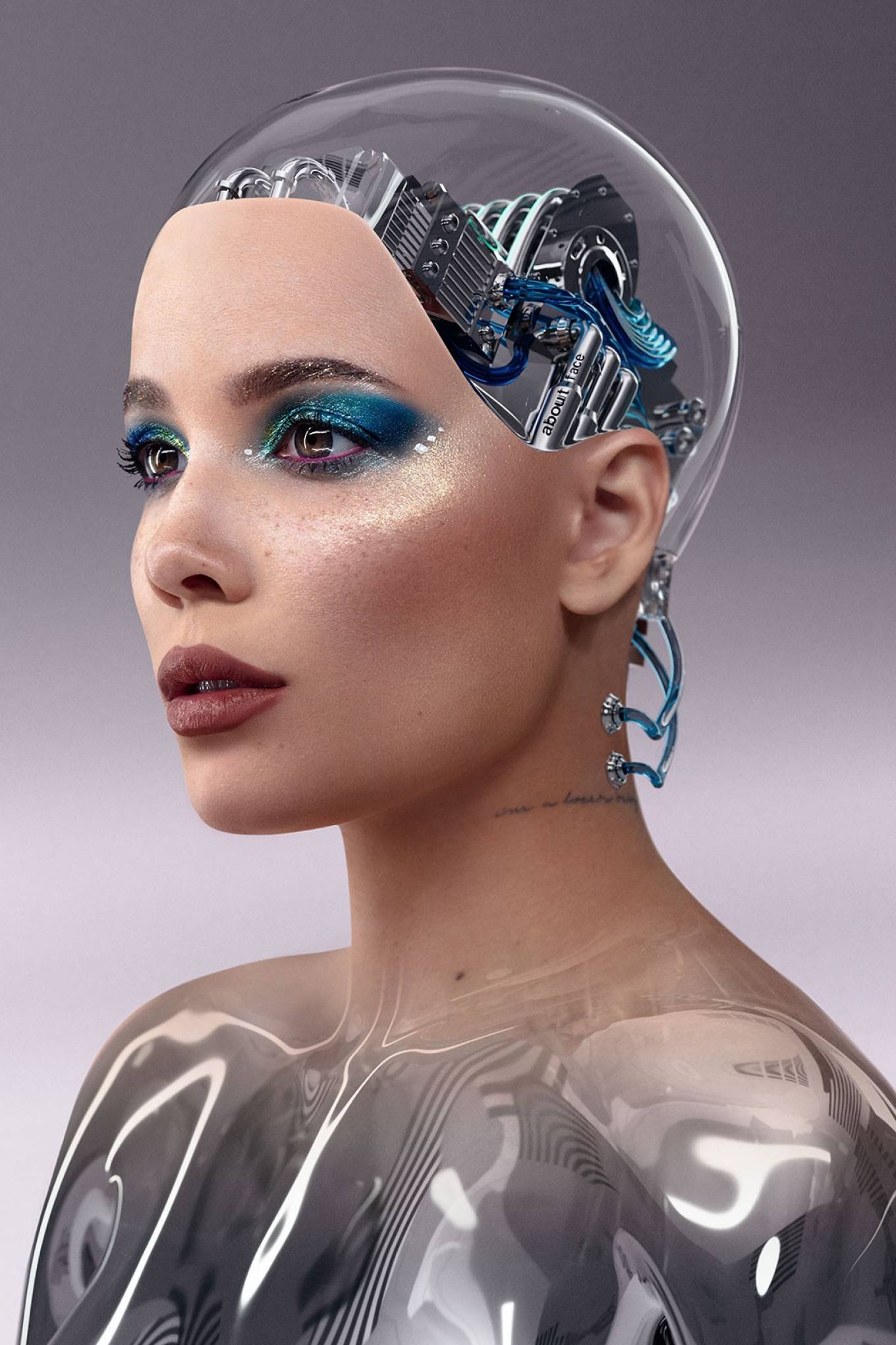 Halsey 2021 : Halsey – About-Face Fractal Collection 2021-02