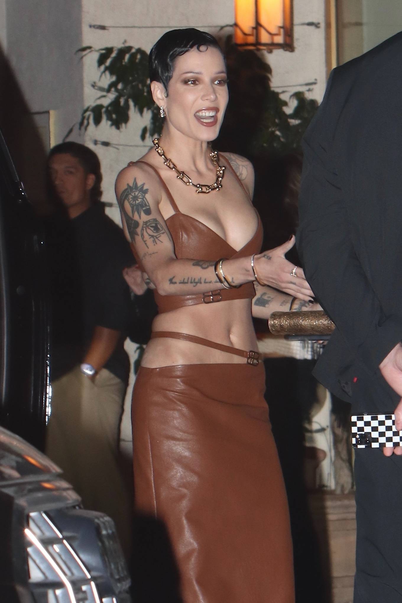 Halsey 2022 : Halsey – Attending the Tiffany Co event at Sunset Towers in West Hollywood-05