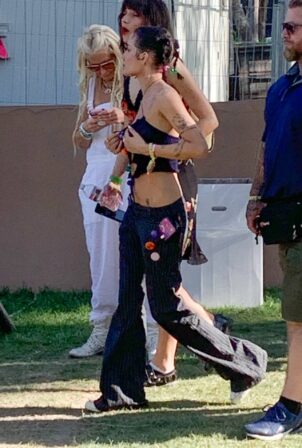 Halsey - Attends Coachella Valley Music and Arts Festival in Indio