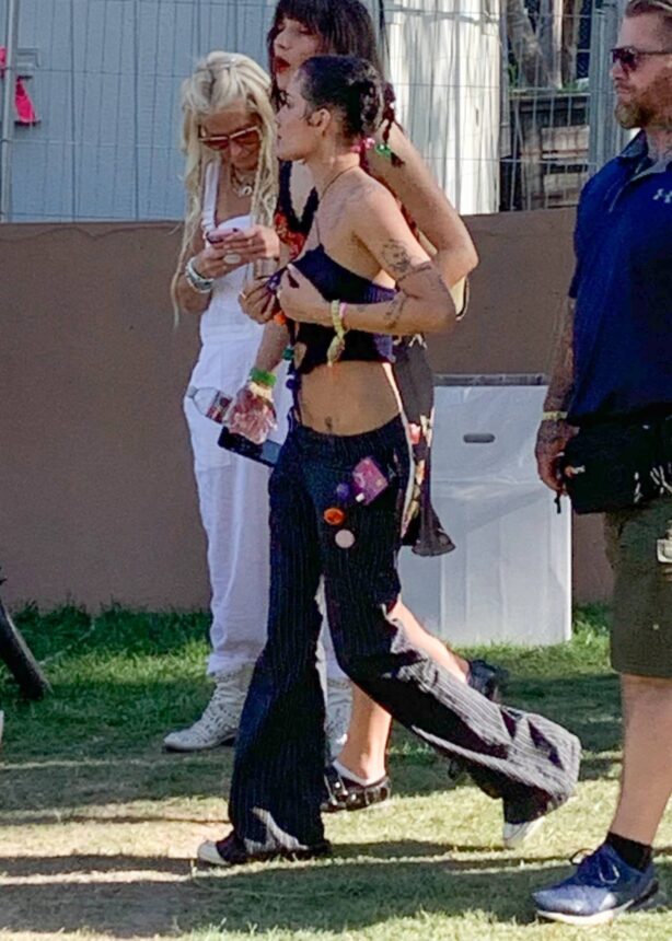 Halsey - Attends Coachella Valley Music and Arts Festival in Indio