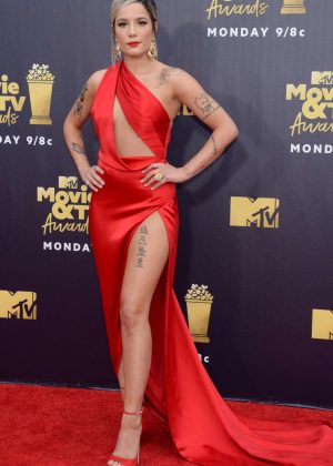 Halsey - MTV Movie and TV Awards 2018 in Santa Monica