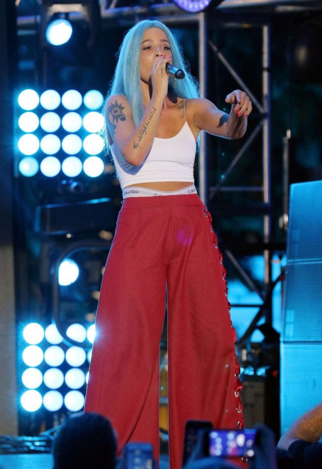 Halsey - Performs at iHeartSummer '17 Weekend in Miami Beach