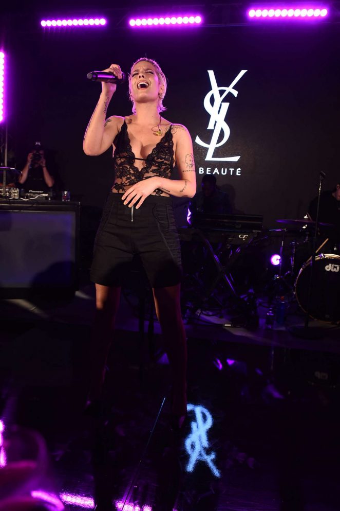 Halsey - YSL Beauty Festival featuring Halsey in Palm Springs
