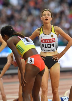 Hanna Klein - 1500 m Womens Running semi-finale at 2017 IAAF World Championships in London