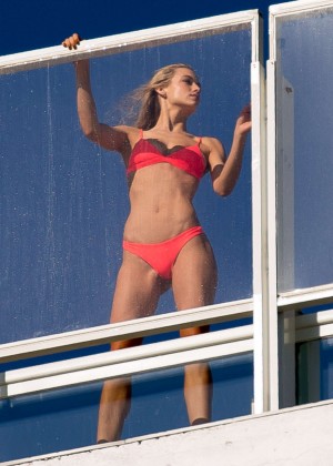 Hannah Ferguson - Bikini Photoshoot in Miami