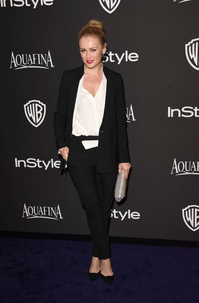 Hannah New - InStyle And Warner Bros Golden Globes Party 2015 in Beverly Hills
