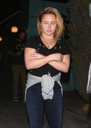 Hayden Panettiere - Night out in West Hollywood