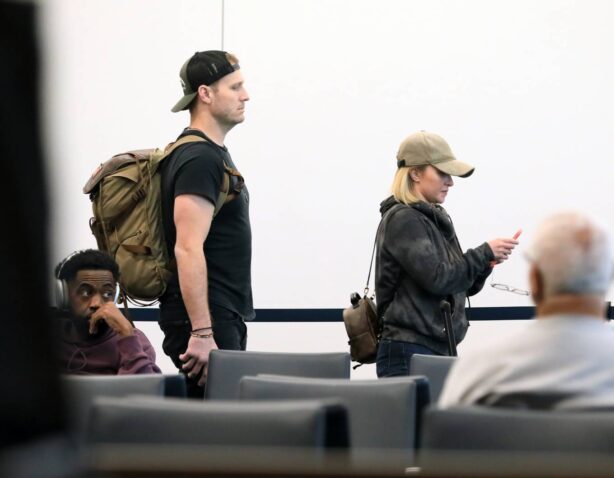 Hayden Panettiere - Spotted at LAX in Los Angeles