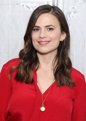 Hayley Atwell - AOL Build Speaker Series in New York City