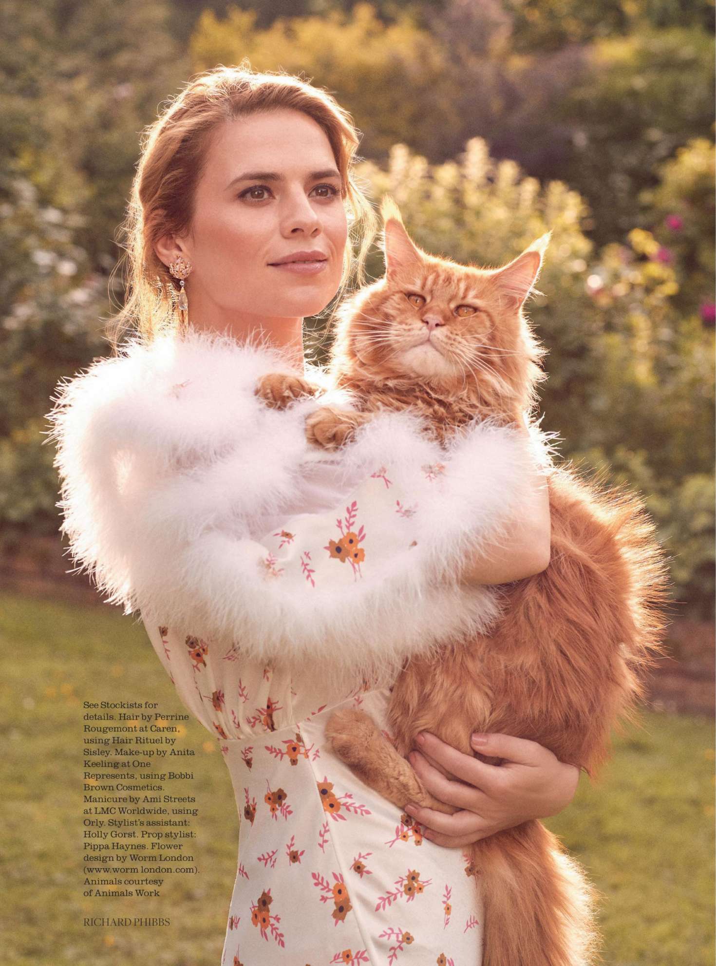 Hayley Atwell Town & Country Magazine (Fall 2018) GotCeleb