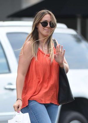 Haylie Duff at Joans On Third in Los Angeles