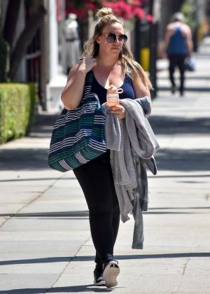 Haylie Duff - Out in Los Angeles