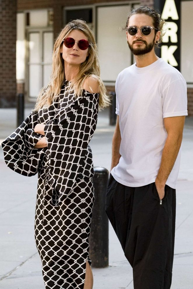 Heidi Klum and boyfriend Tom Kaulitz out in New York