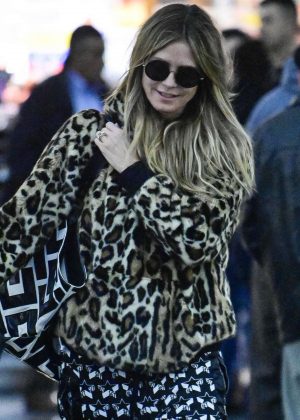 Heidi Klum - Arrives at the Greenwich Hotel in New York