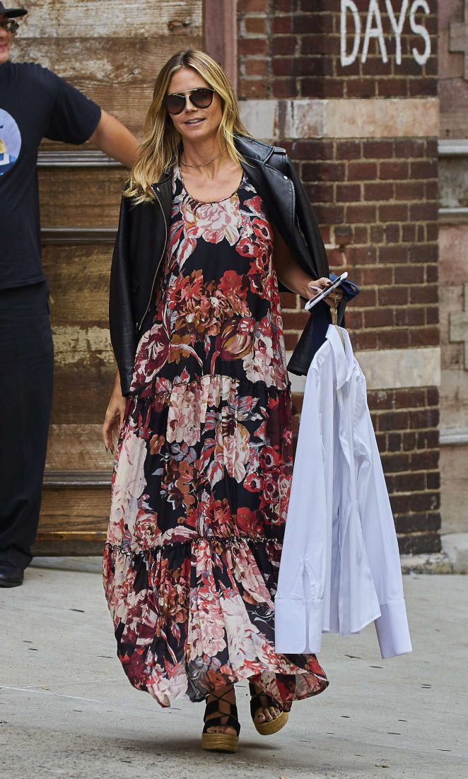 Heidi Klum out and about in New York City