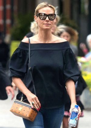 Heidi Klum Out and about in New York