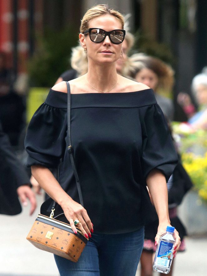 Heidi Klum Out and about in New York