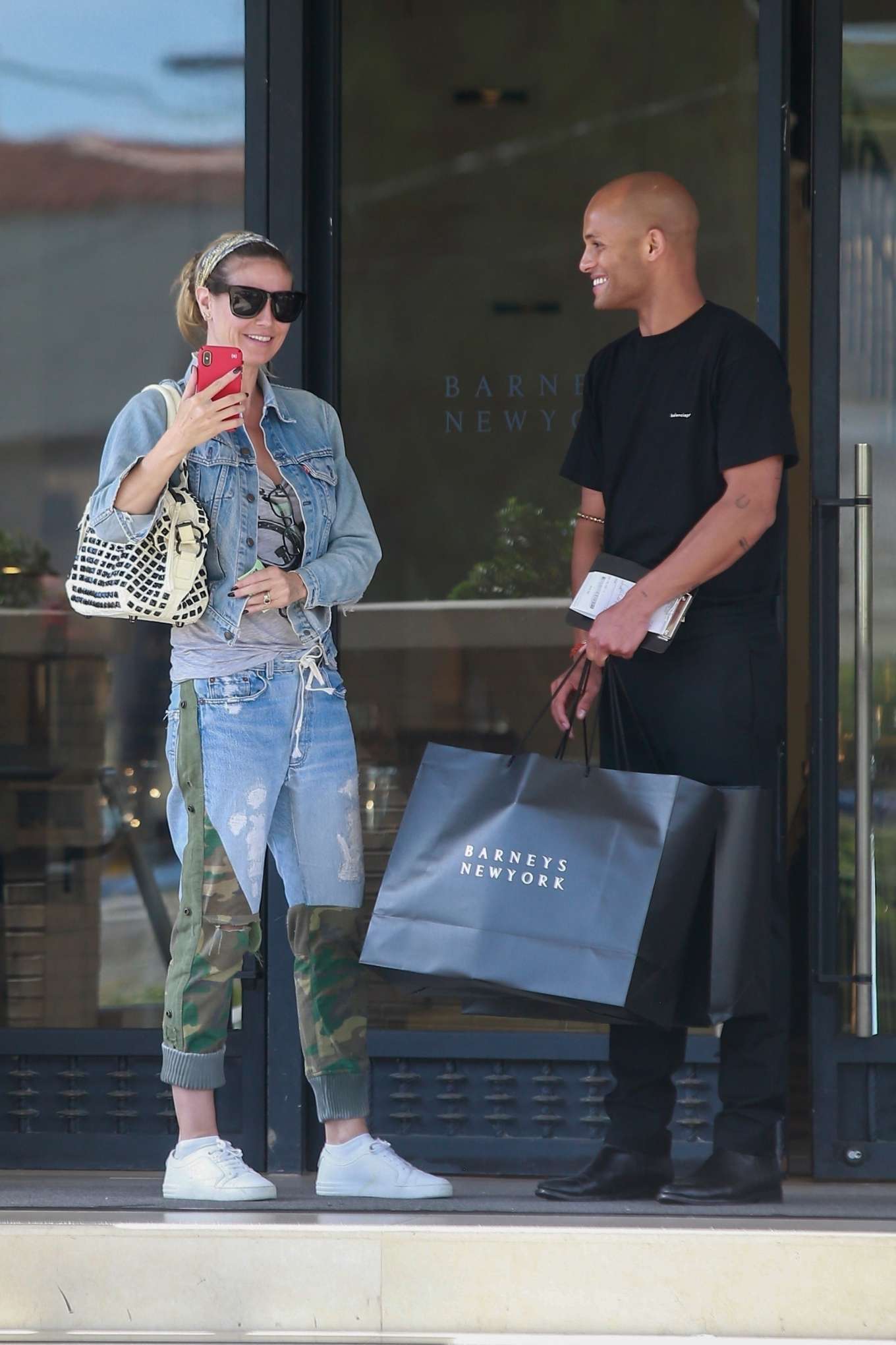 Heidi Klum â€“ Shopping at Barneys New York in Beverly Hills
