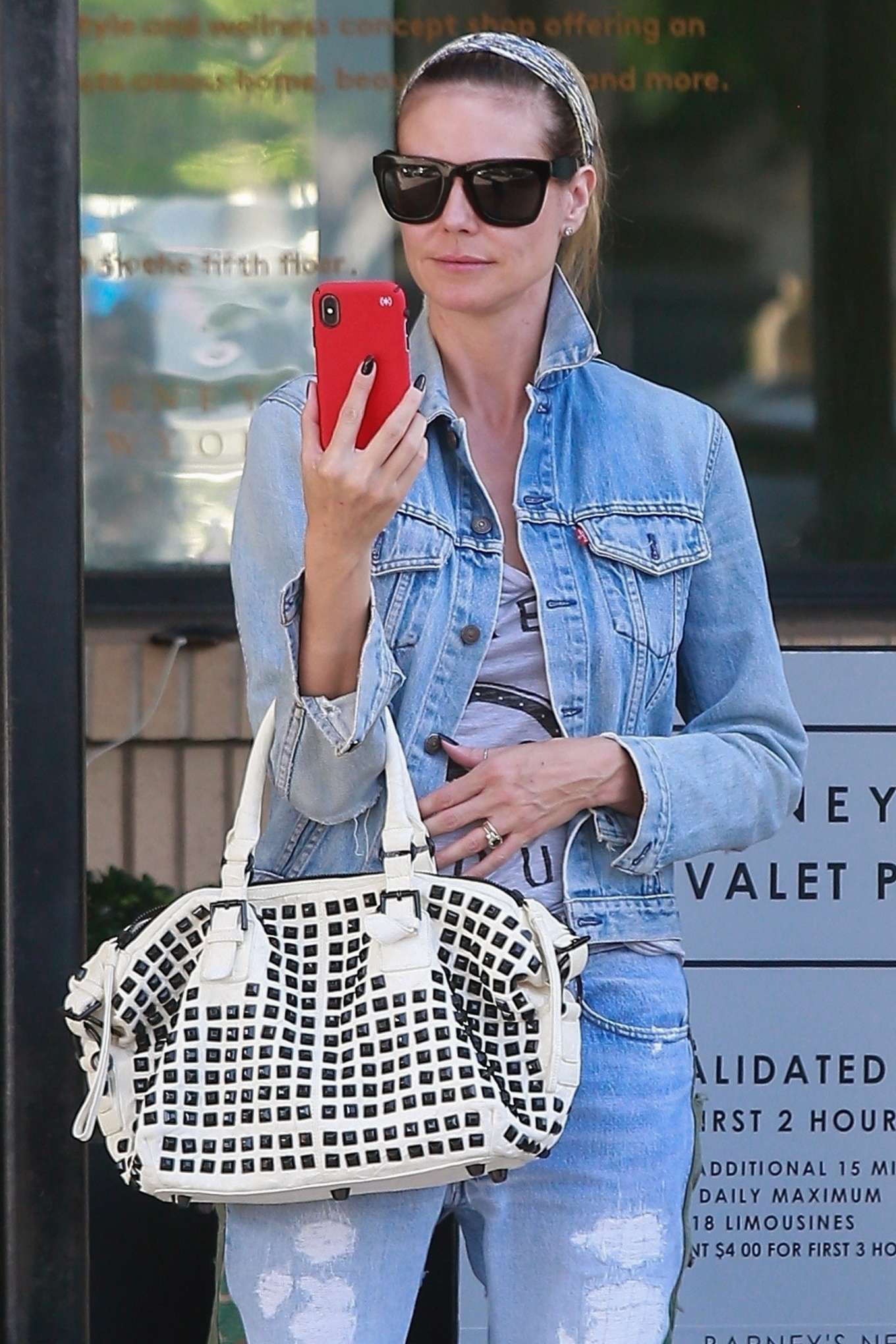Heidi Klum â€“ Shopping At Barneys New York In Beverly Hills